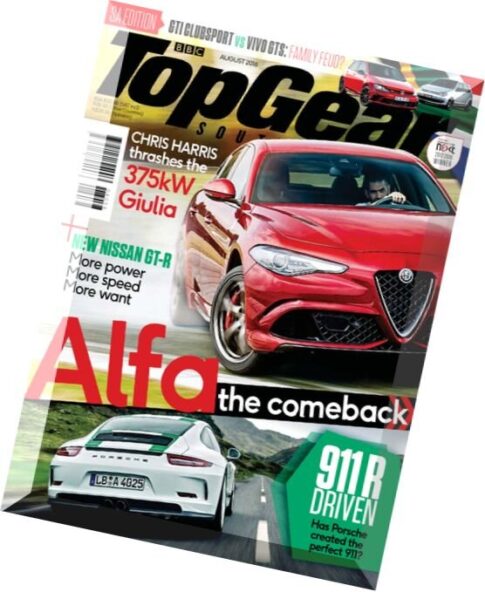 Top Gear South Africa – August 2016