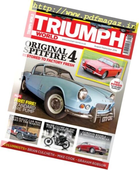 Triumph World – August-September 2016