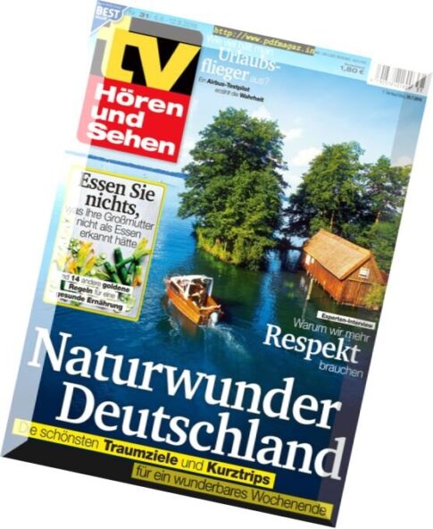 TV Horen und Sehen – 6 August 2016