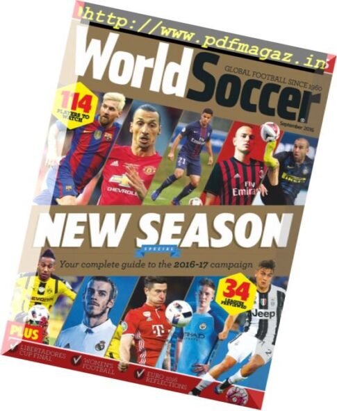 World Soccer – September 2016
