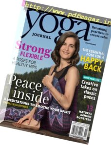 Yoga Journal USA — October 2016