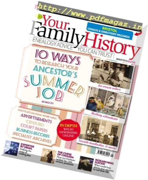 Your Family History – August 2016