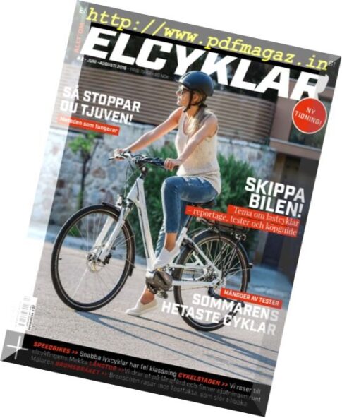 Allt om Elcyklar – Juni-Augusti 2016