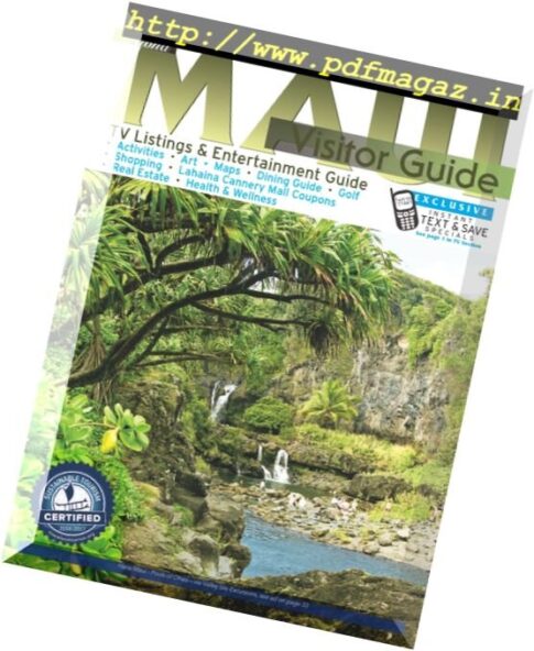 Aloha Maui Visitor Guide — September 2016
