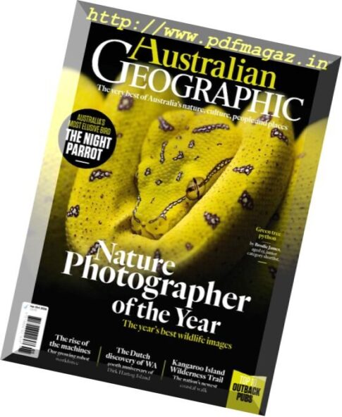 Australian Geographic – September- October 2016