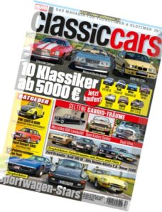 Auto Zeitung Classic Cars — Oktober 2016