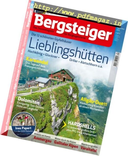 Bergsteiger — September 2016