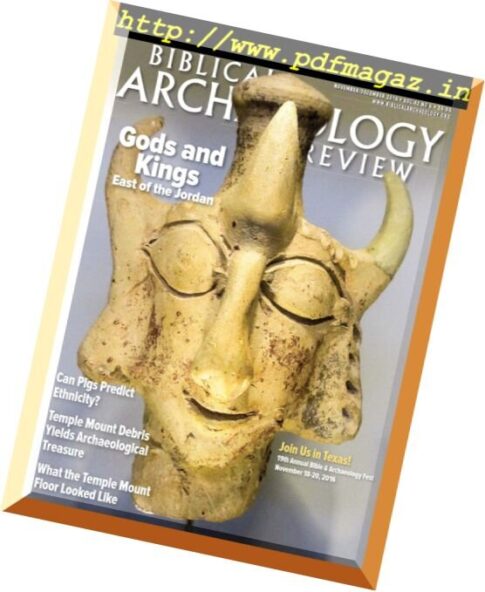 Biblical Archaeology Review — November-December 2016
