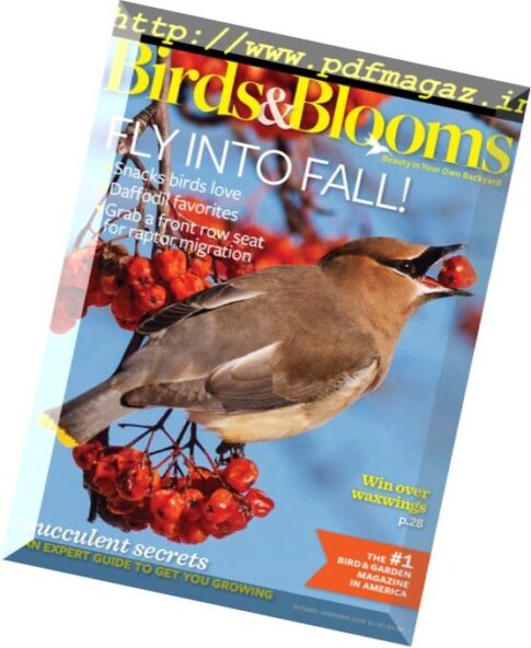 Birds & Blooms – October-November 2016