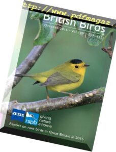 British Birds – October 2016