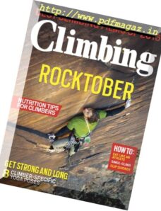 Climbing – October 2016