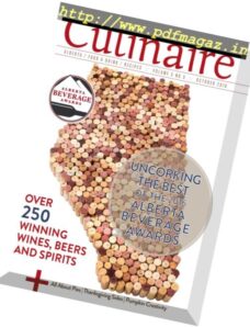 Culinaire Magazine – October 2016
