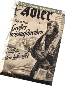 Der Adler – N 20, 1 Oktober 1940