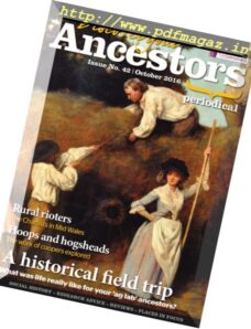 Discover Your Ancestors – October 2016