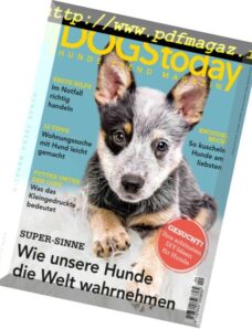 Dogs Today – Juli-August 2016