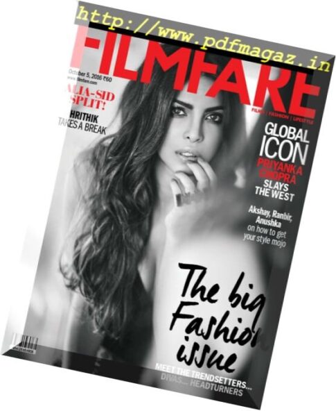 Filmfare – 5 October 2016