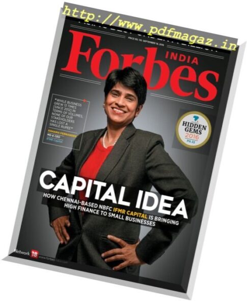 Forbes India – 16 September 2016