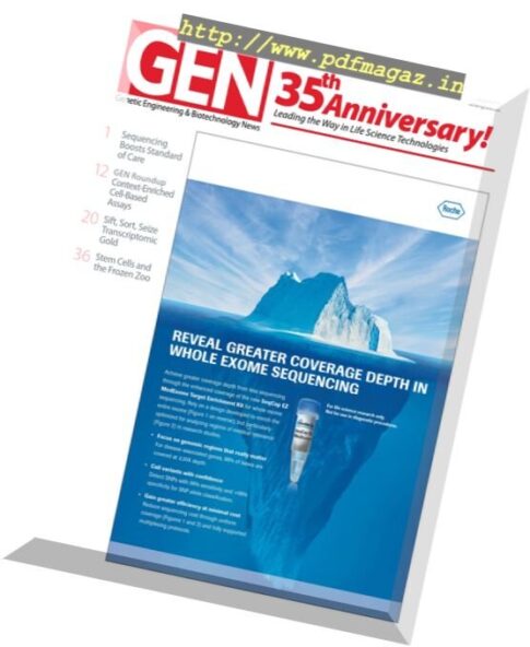 Genetic Engineering & Biotechnology News — August 2016