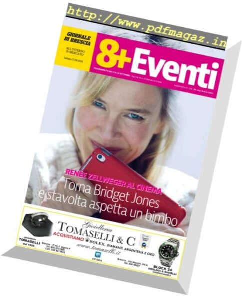 Giornale di Brescia – 8+ Eventi – 17 Settembre 2016