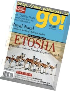 go! South Africa – October 2016