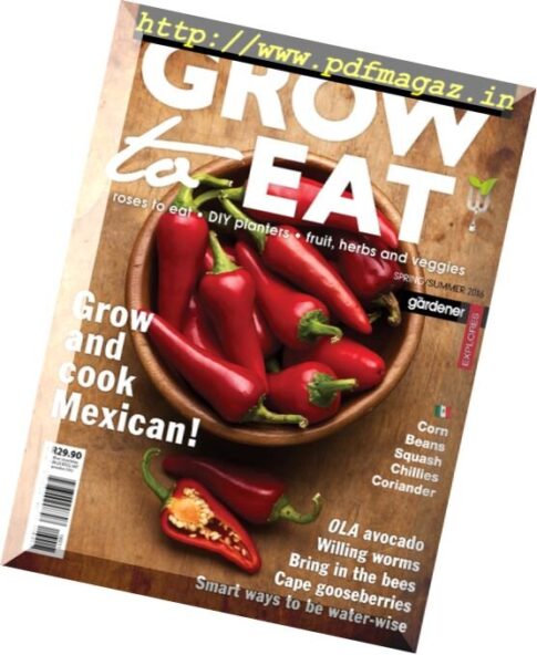Grow to Eat – Spring-Summer 2016