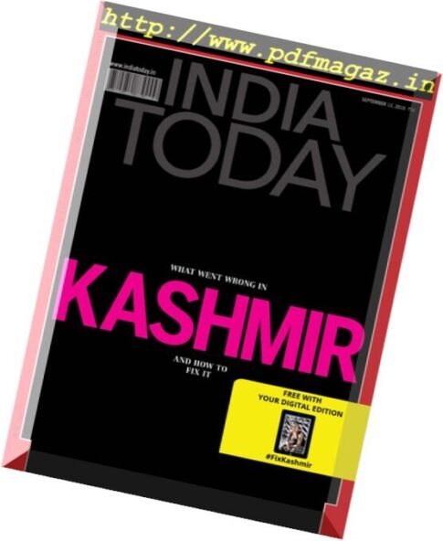 India Today – 12 September 2016