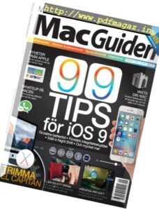 iPhone, iPad & MacGuiden – Nr.5, 2016