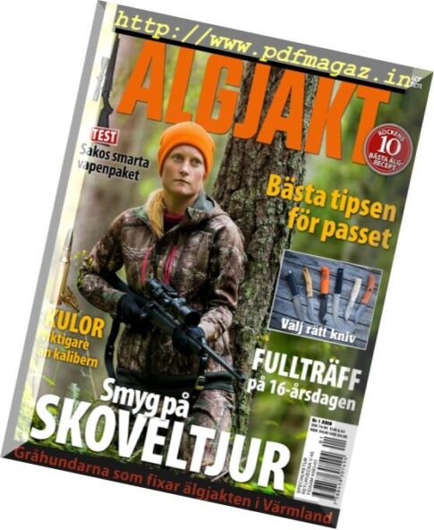 Jaktmarker & Fiskevatten Algjakt – Nr.1, September 2016