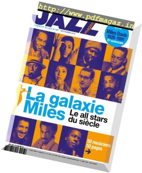 Jazz Magazine — Septembre 2016