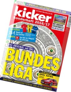 kicker Sonderhefte – 2016-2017