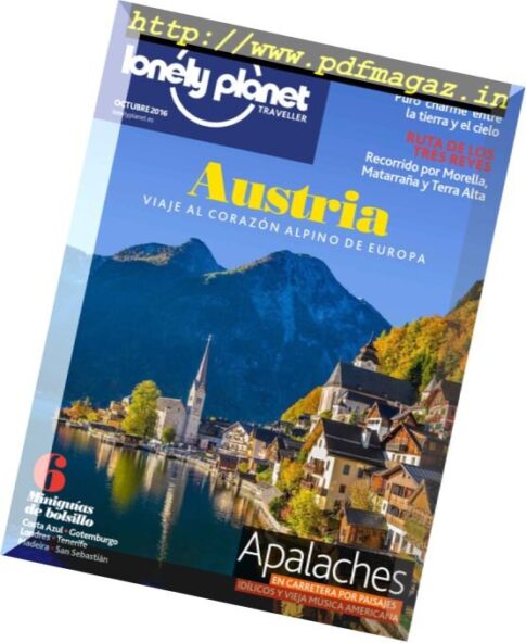 Lonely Planet Traveller Spain – Octubre 2016