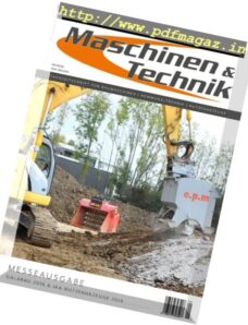 Maschinen &Technik – September 2016