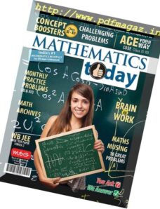Mathematics Today – October 2016