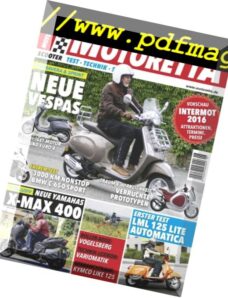 Motoretta – September-Oktober 2016