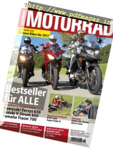 Motorrad — 2 September 2016