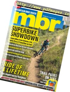 Mountain Bike Rider – October 2016
