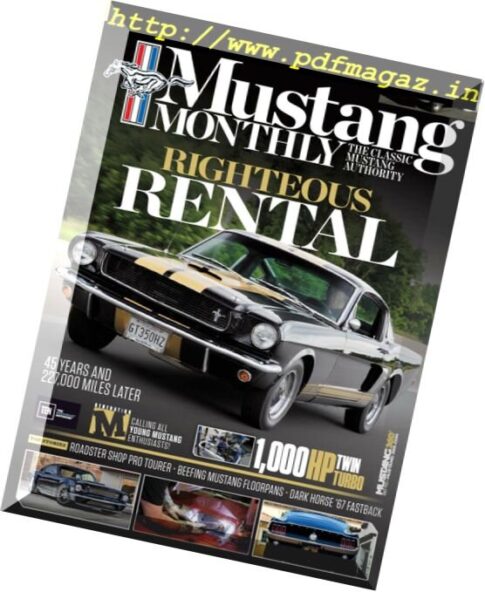 Mustang Monthly – October 2016