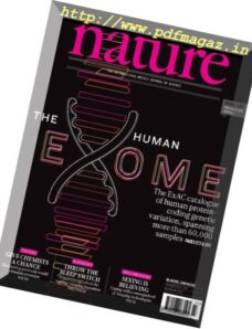 Nature Magazine – 18 August 2016