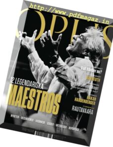 Opus — Nr.70, September-Oktober 2016