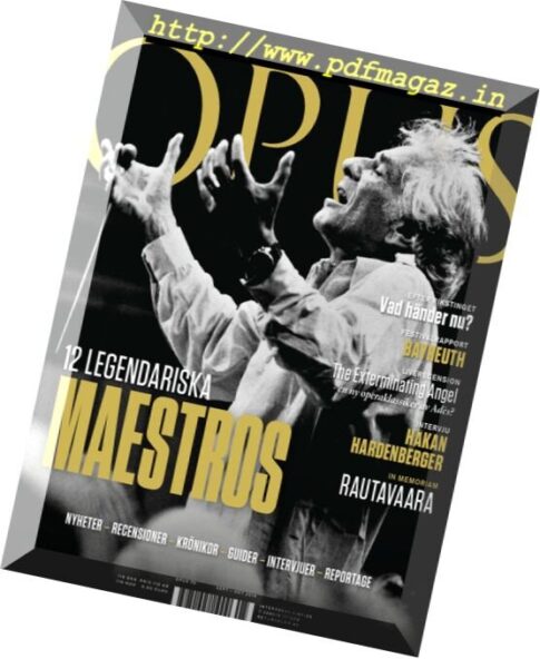 Opus — Nr.70, September-Oktober 2016