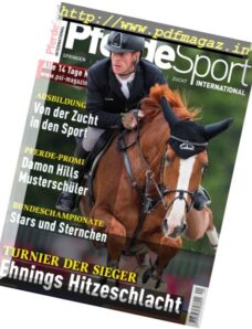 Pferdesport International – 10 September 2016