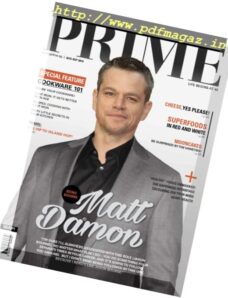 PRIME Magazine — August-September 2016