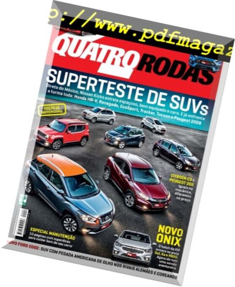 Quatro Rodas Brazil – Issue 685, Agosto 2016
