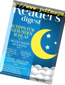 Reader’s Digest Germany – Oktober 2016