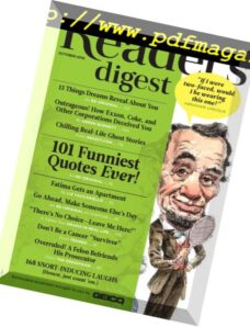 Reader’s Digest USA – October 2016