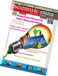 Scientific India — September-October 2016