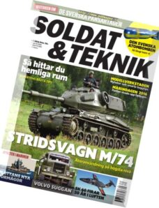 Soldat & Teknik – 13 September 2016