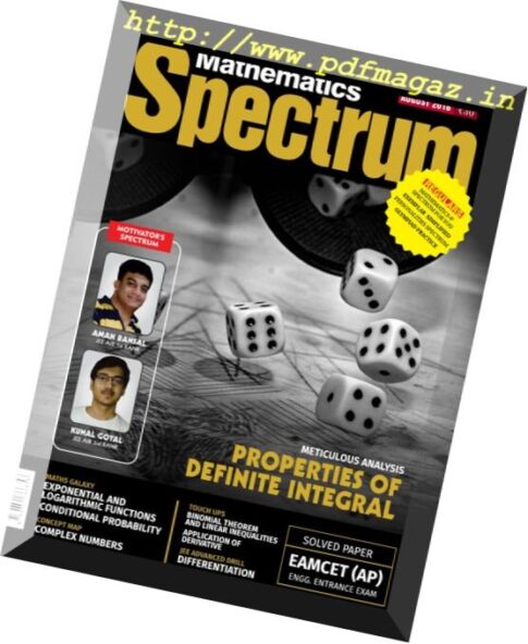 Spectrum Mathematics — August 2016
