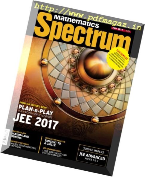 Spectrum Mathematics — July 2016