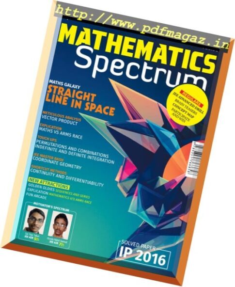 Spectrum Mathematics — September 2016